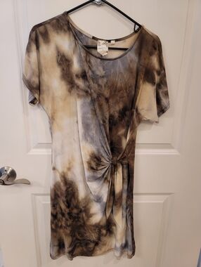 ✨Blu-Pepper lightweight Tye-Dye Dress -M
